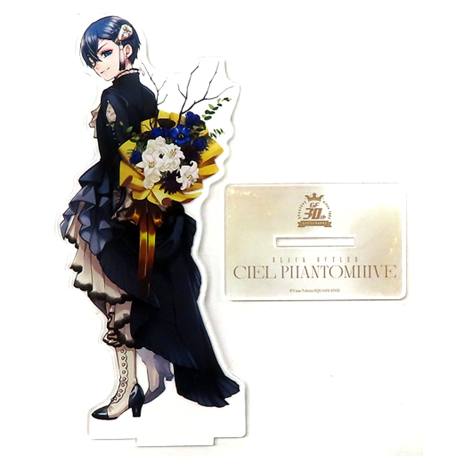 Ciel Phantomhive Big Acrylic Stand Black Butler G Fantasy 30th Anniversary Museum Goods [USED]