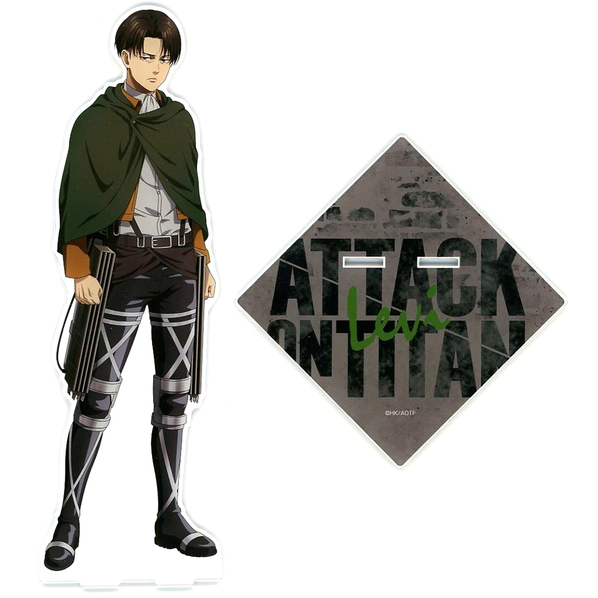 Levi Ackerman Drawn Attack on Titan BIG Acrylic Stand [USED]
