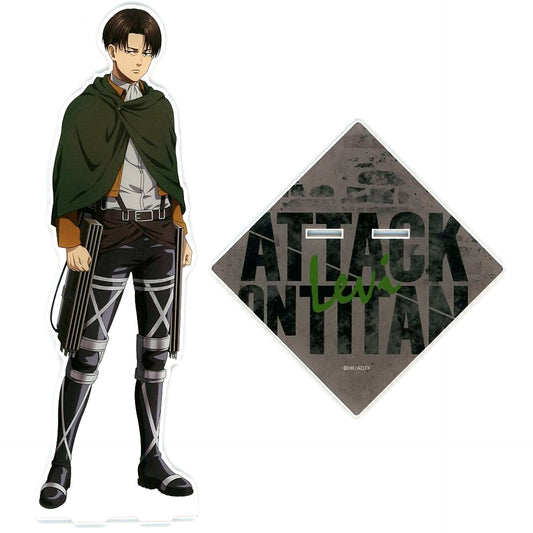 Levi Ackerman Drawn Attack on Titan BIG Acrylic Stand [USED]