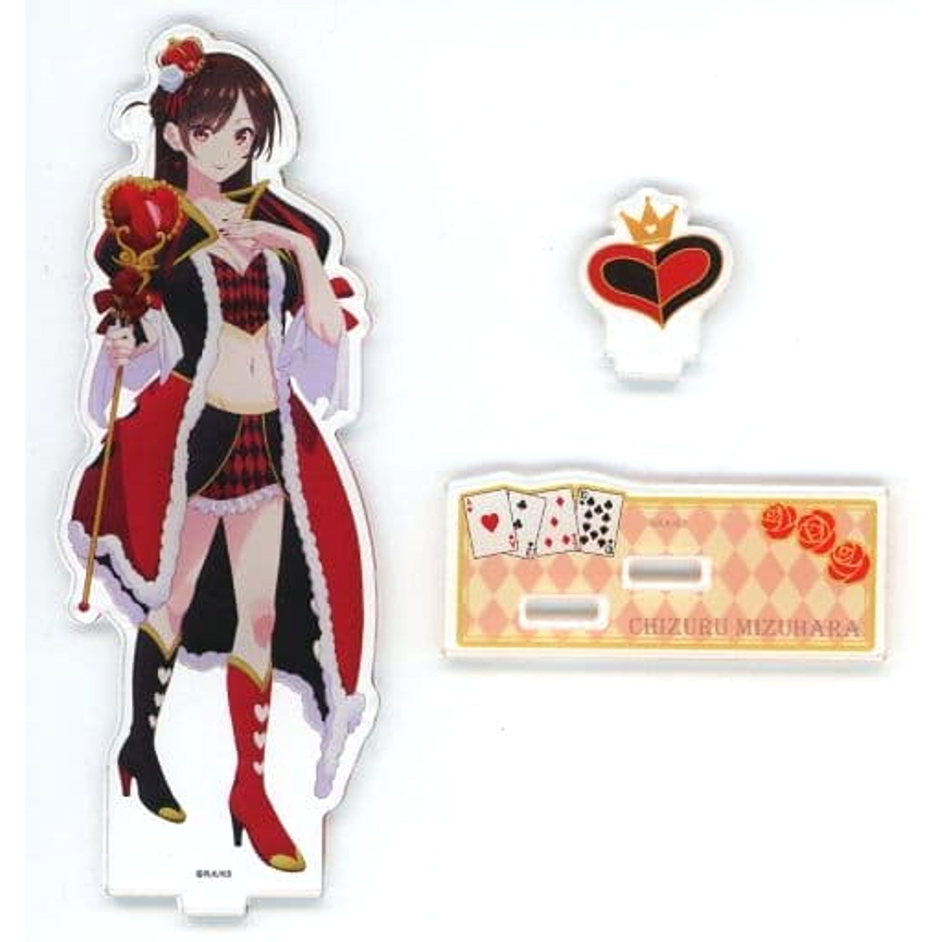 Rent-a-Girlfriend Chizuru Mizuhara Kujicolle Acrylic Stand Alice in Wonderland Ver. Vol.2 B Prize 01 Acrylic Stands [USED]