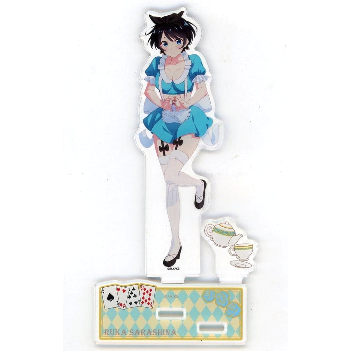 Ruka Sarashina Rent-a-Girlfriend Kujicolle Acrylic Stand Alice in Wonderland Ver. Vol.2 B Prize 03 [USED]