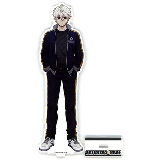 Seishiro Nagi Illustration Acrylic Stand Blue Lock x Asakusa Hanayashiki Asakusa Cup [USED]