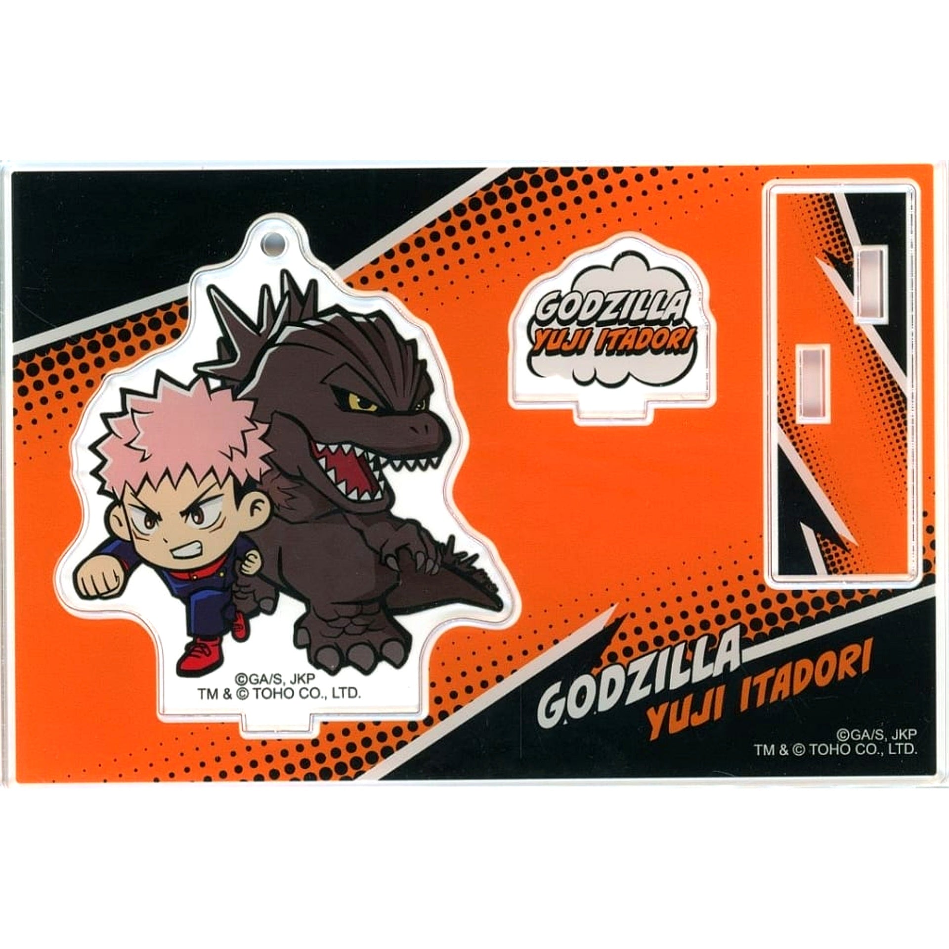 Yuji Itadori and Godzilla Jujutsu Kaisen x Godzilla Collab Acrylic Stand [USED]