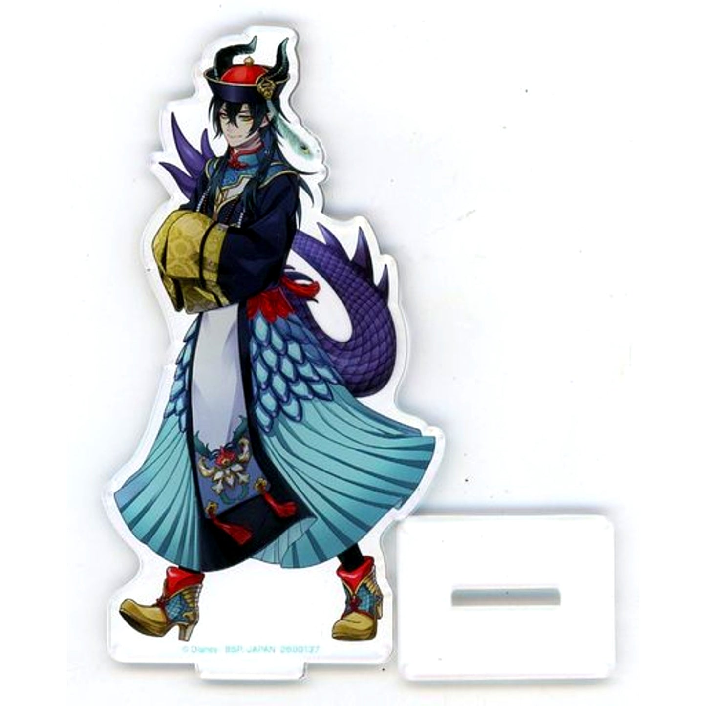 Malleus Draconia Scary Monsters! Acrylic Plate with Stand Vol.3 Disney Twisted-Wonderland Namco Limited [USED]