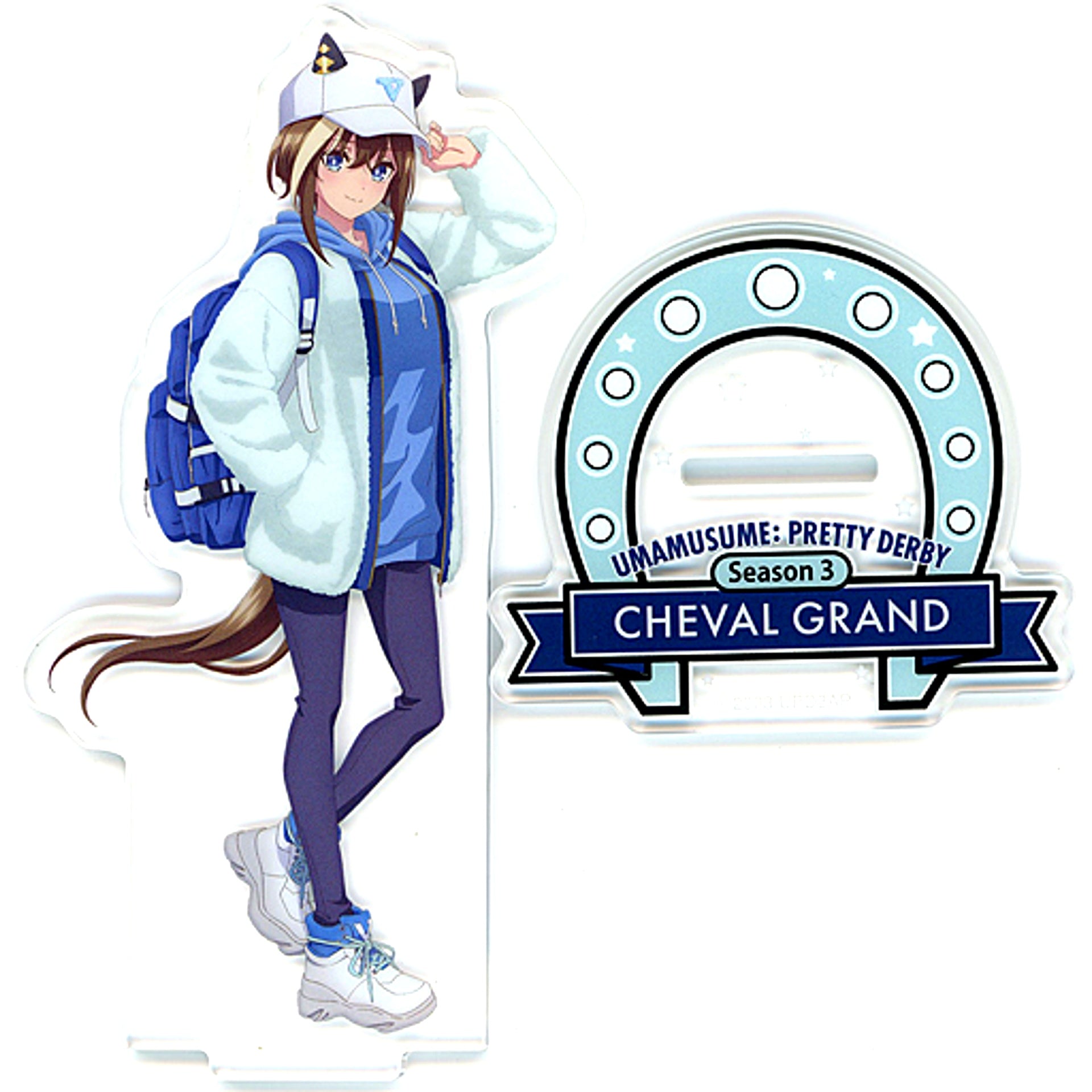 Cheval Grand Acrylic Stand Umamusume: Pretty Derby Season 3 Lawson @Loppi HMV and BOOKS online Limited [USED]