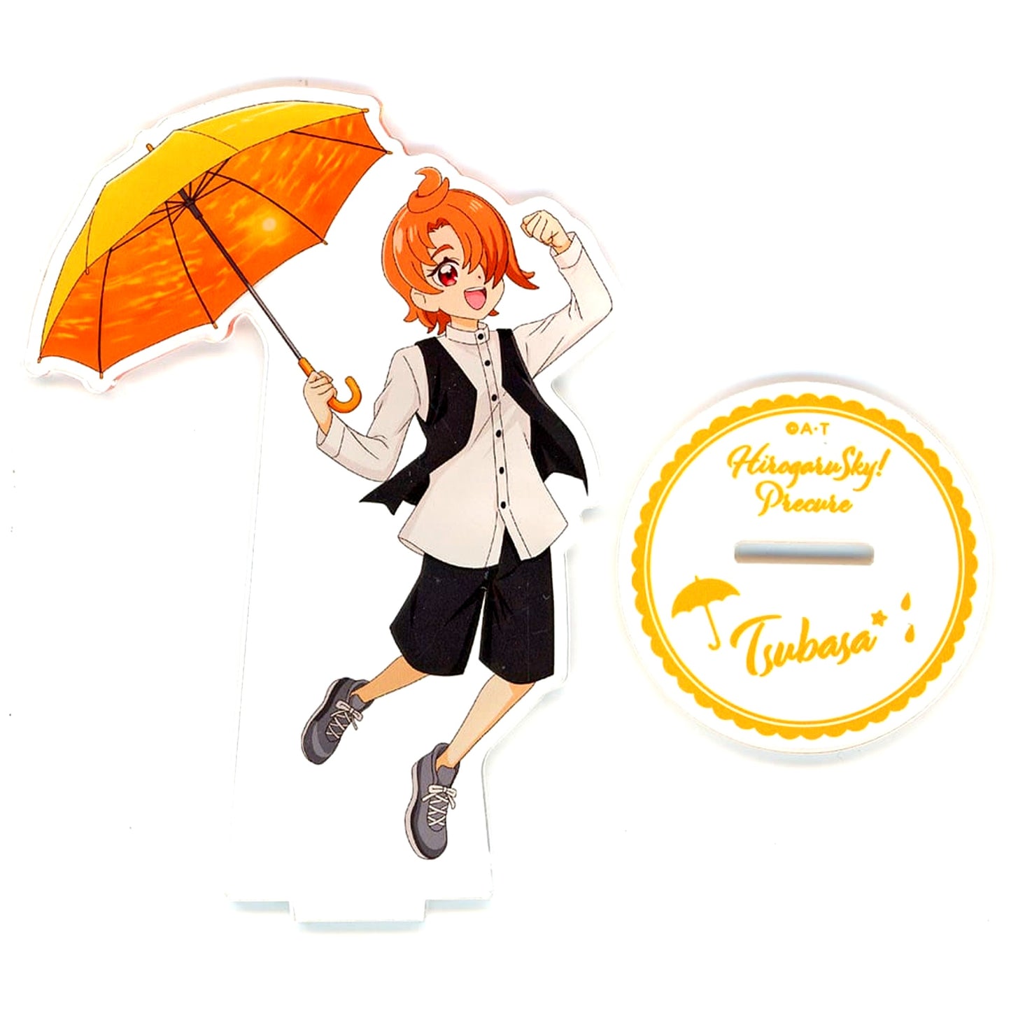 Tsubasa Yuunagi Soaring Sky! Precure Acrylic Stand Mizutamari Step Pretty Store Limited [USED]