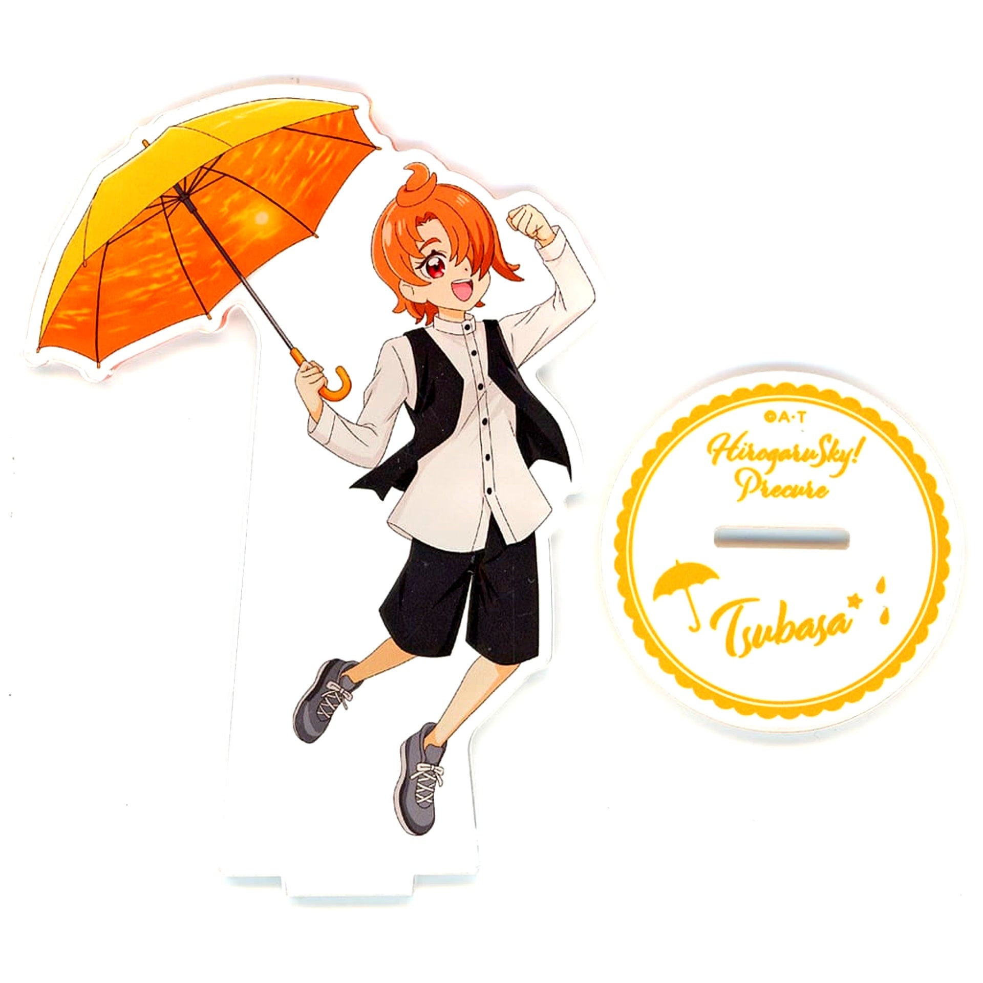 Tsubasa Yuunagi Soaring Sky! Precure Acrylic Stand Mizutamari Step Pretty Store Limited [USED]