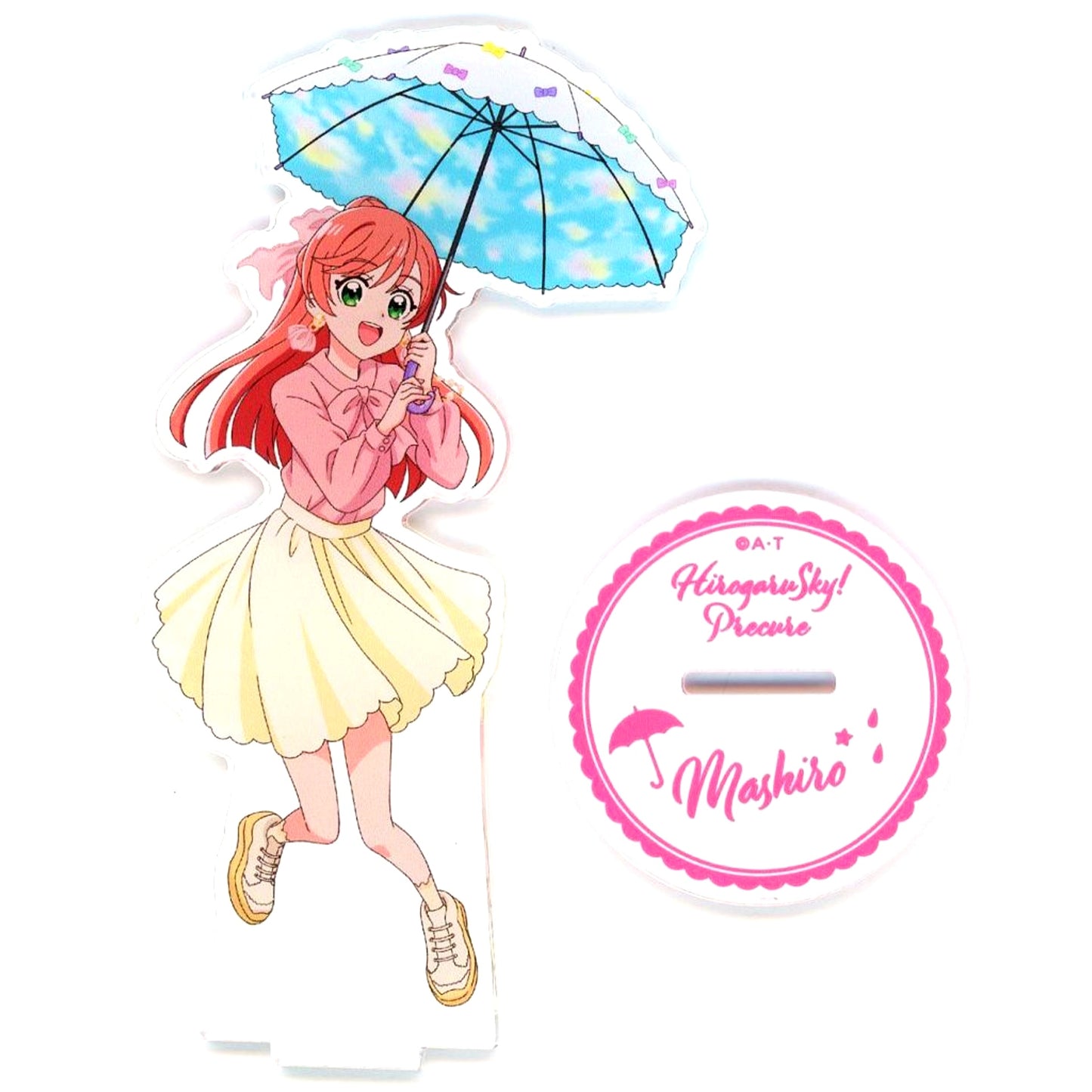 Mashiro Nijigaoka Puddle Step Acrylic Stand Hirogaru Sky! Precure Pretty Store Limited [USED]