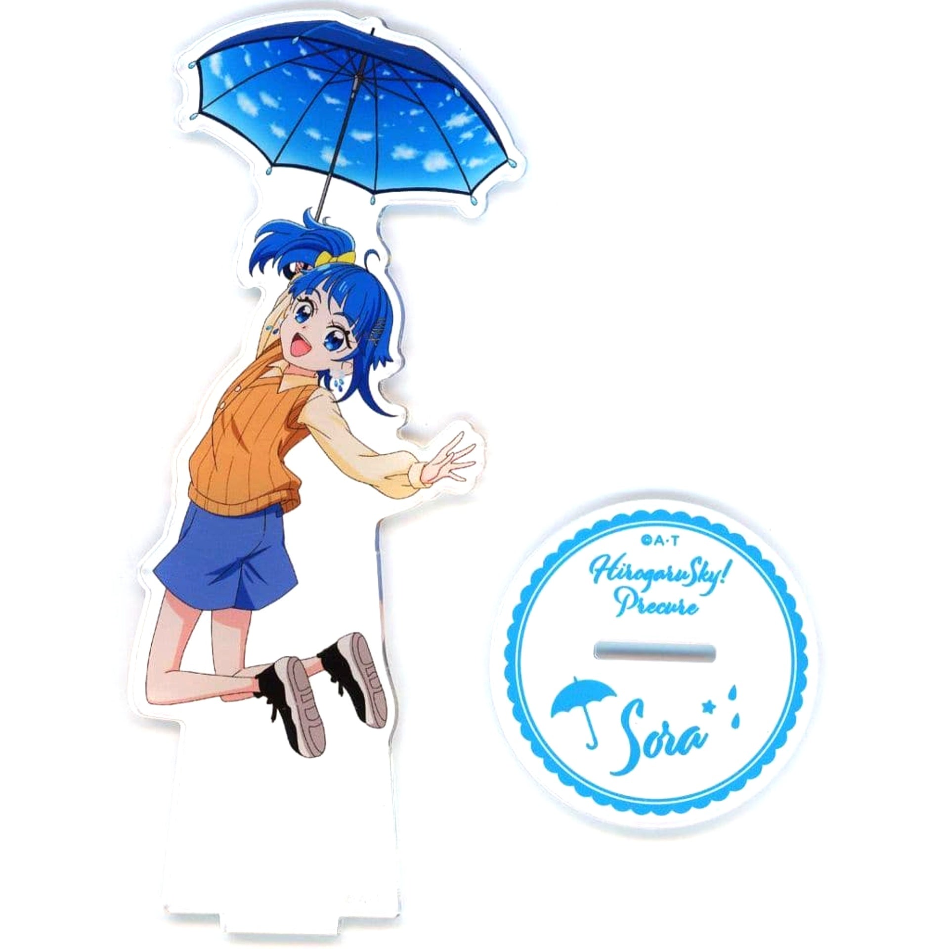 Sora Harewataru Soaring Sky! Pretty Cure Acrylic Stand Puddle Step Pretty Store Limited [USED]