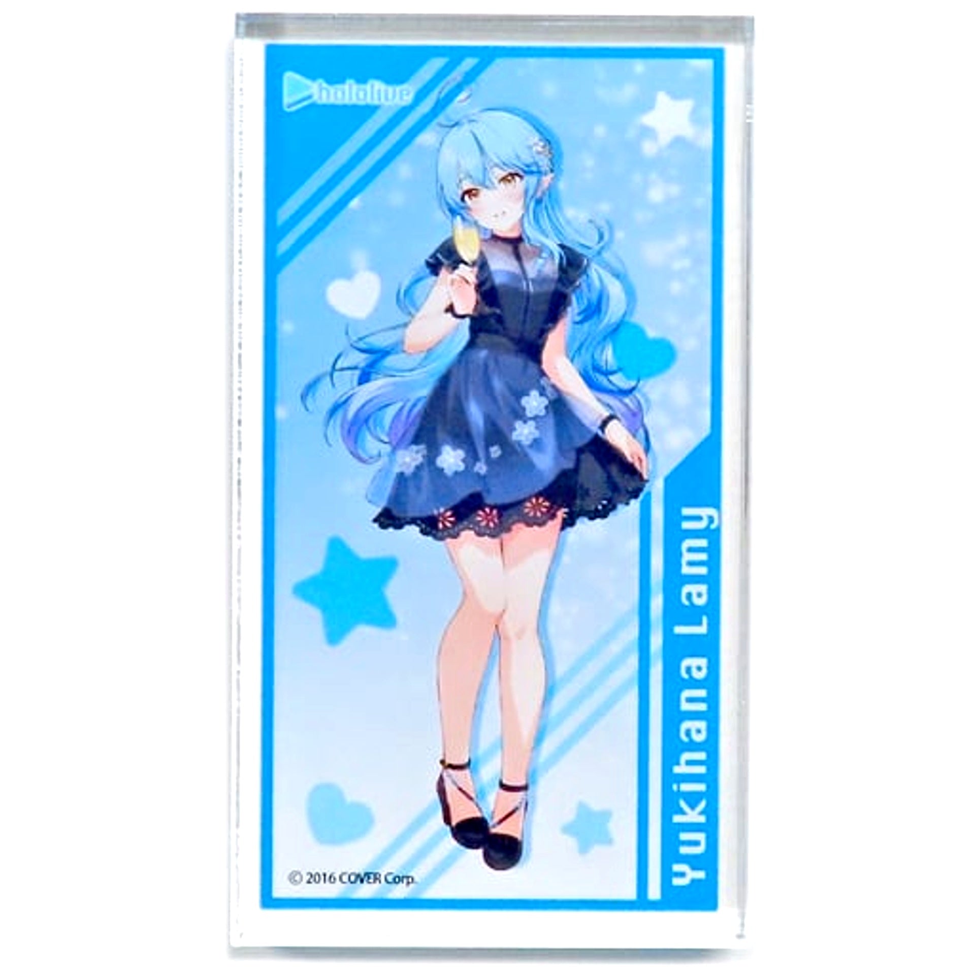 Yukihana Lamy Acrylic Block VTuber hololive x MOLLY.ONLINE 13th [USED]