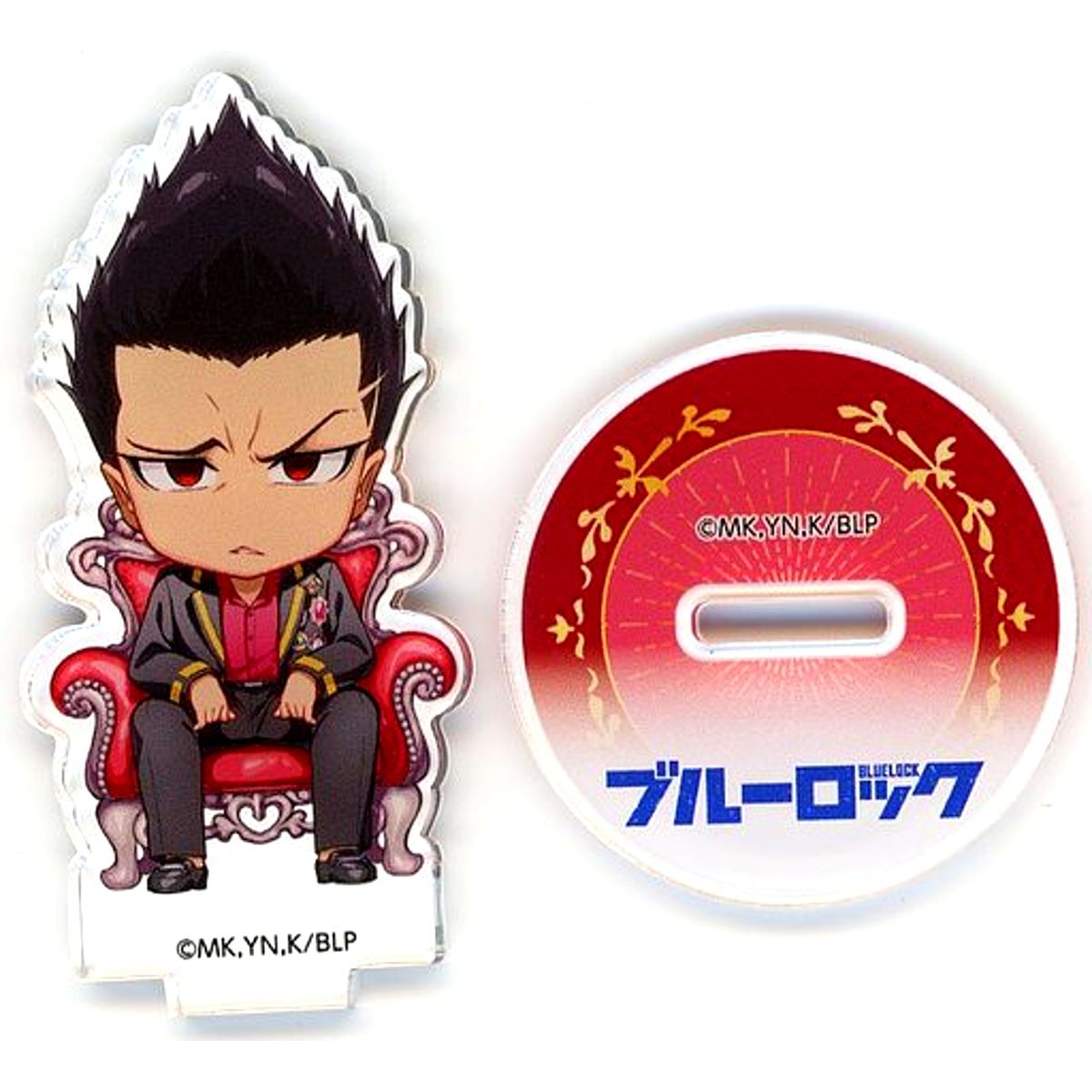 Shouei Barou Blue Lock CHARAUM CAFE Mini Chara Trading Acrylic Stand [USED]