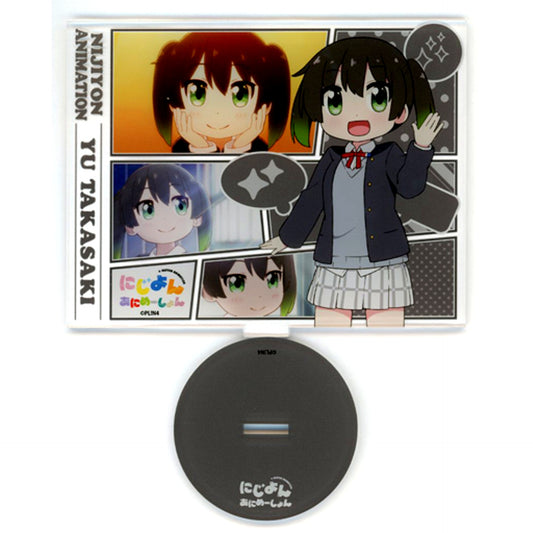 Yu Takasaki Acrylic Stand Nijiyon Animation Love Live! Nijigasaki High School Idol Club Nijigasaki High School Store Goods [USED]