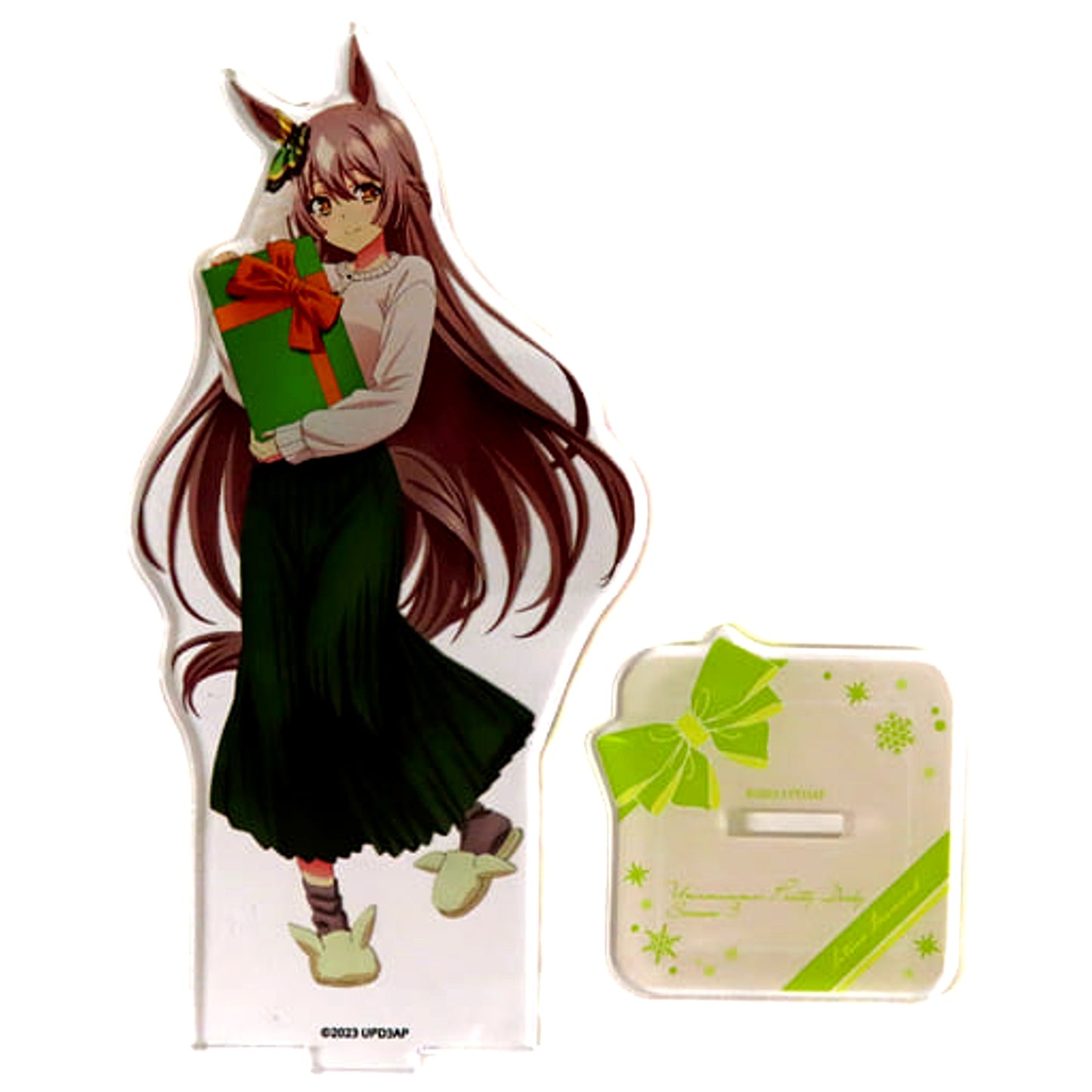 Satono Diamond Umamusume Pretty Derby Acrylic Figure Stand Christmas Gift Version Season 3 POP UP SHOP in Marui [USED]