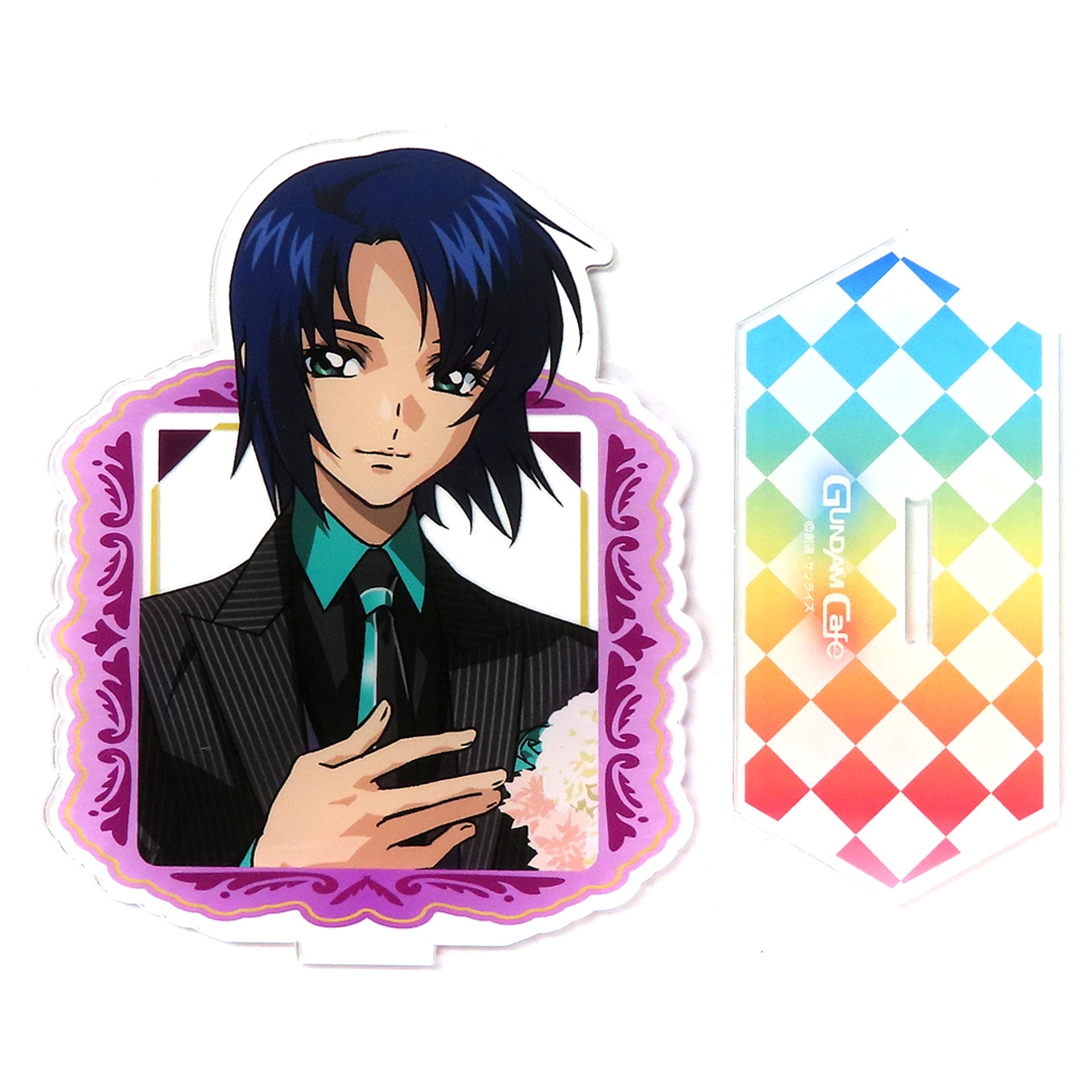 Athrun Zala Mobile Suit Gundam SEED DESTINY Acrylic Stand GUNDAM Cafe Finale Party Pre-order Course Bonus [USED]