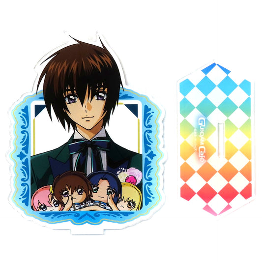 Kira Yamato Mobile Suit Gundam SEED DESTINY GUNDAM Cafe Finale Party Acrylic Stand Reservation Course Order Bonus [USED]