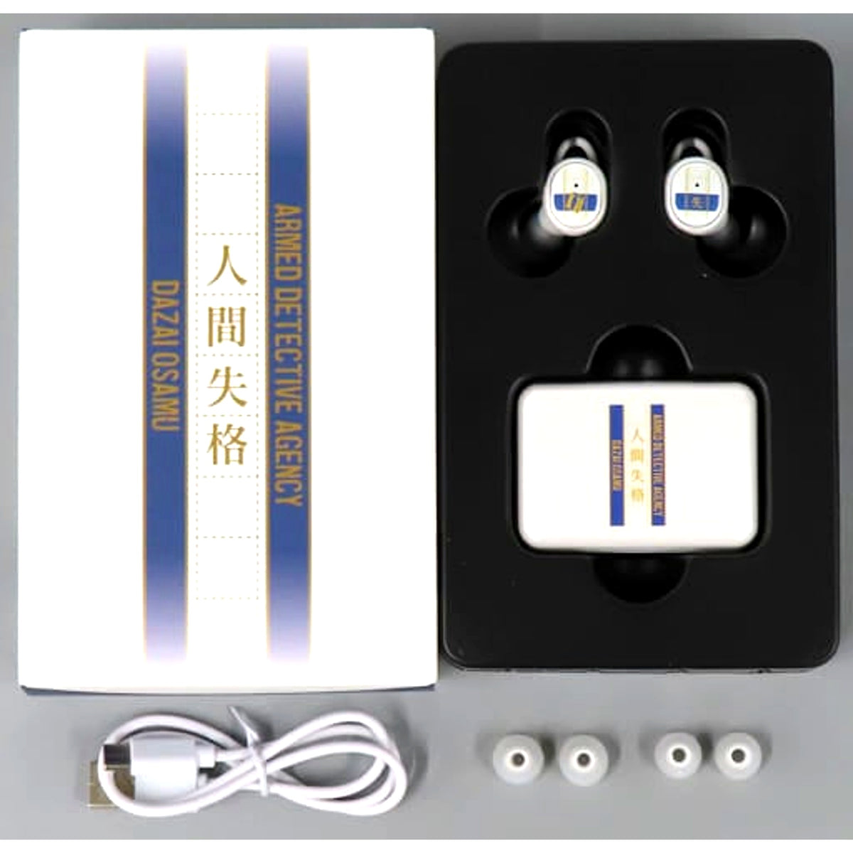 Osamu Dazai Bungo Stray Dogs x ONKYO Wireless Earphones CP-TWS01A [USED]