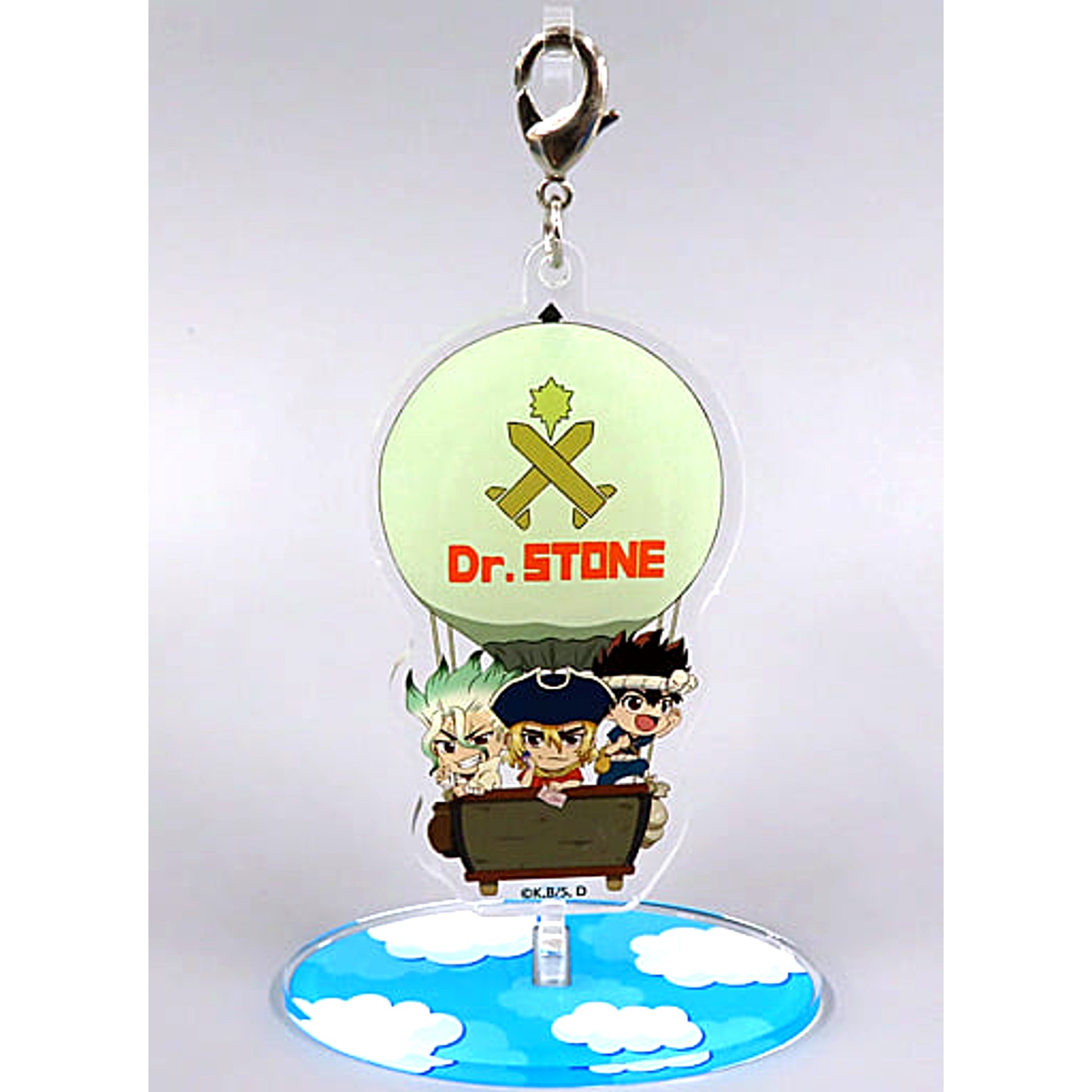 Dr. STONE Group Flying Acrylic Stand Greedy Screening Ver. [USED]