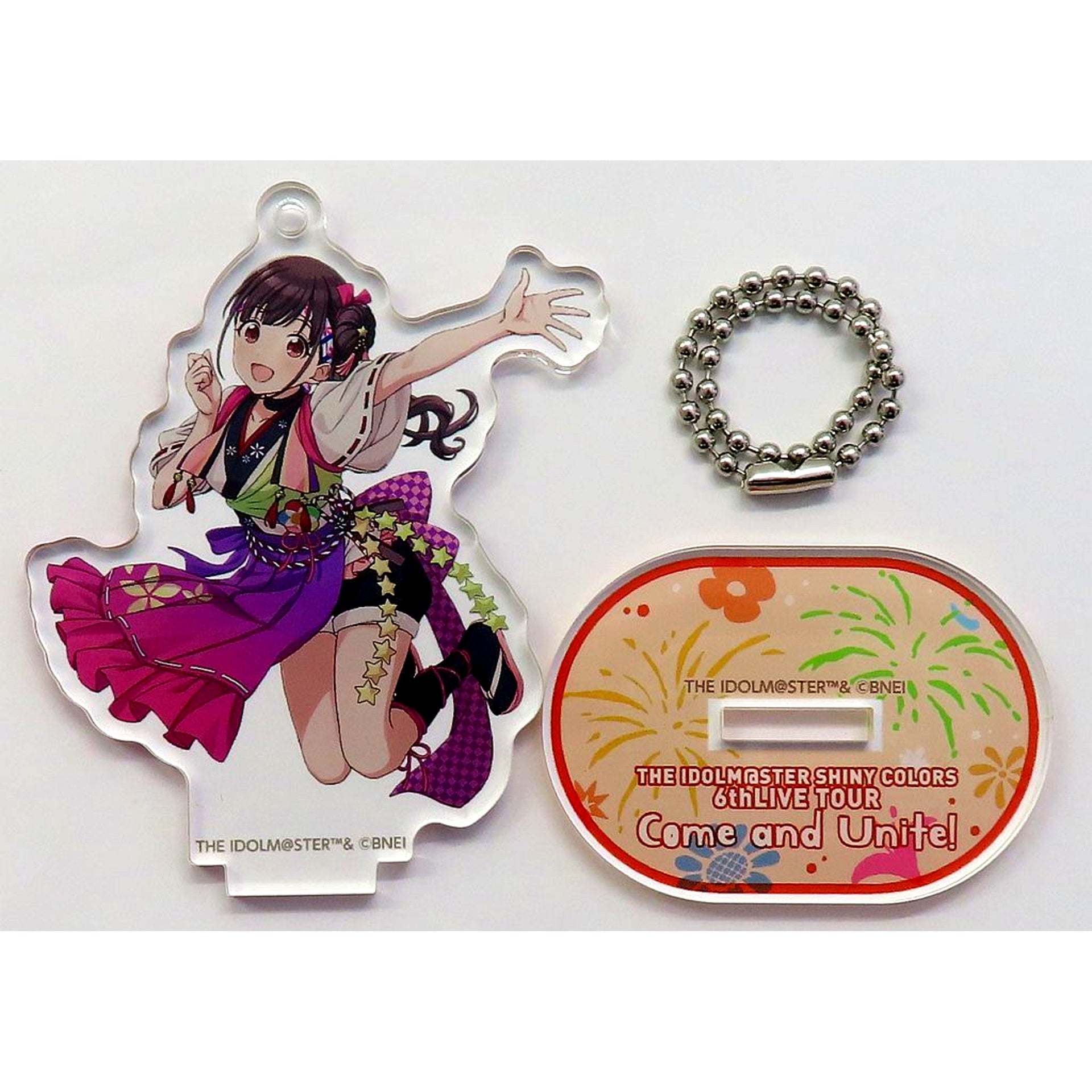 Chiyoko Sonoda The Idolm@ster Shiny Colors Official Acrylic Stand Keychain 6th Live Tour Ver. [USED]