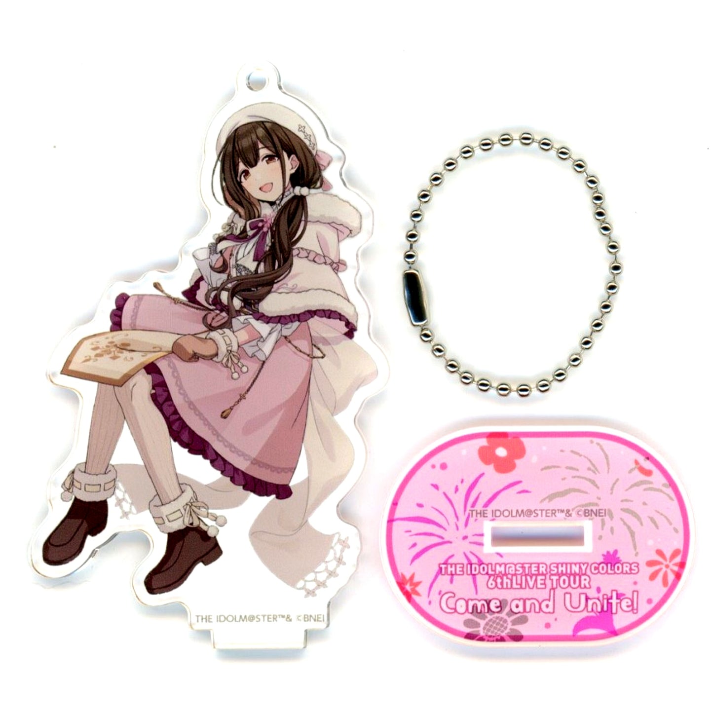 Chiyuki Kuwayama The Idolmaster Shiny Colors Official Acrylic Stand Keychain 6thLIVE TOUR ver. [USED]