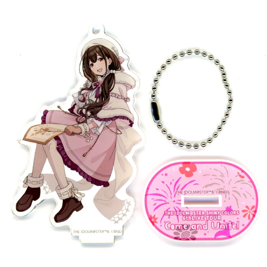 Chiyuki Kuwayama The Idolmaster Shiny Colors Official Acrylic Stand Keychain 6thLIVE TOUR ver. [USED]