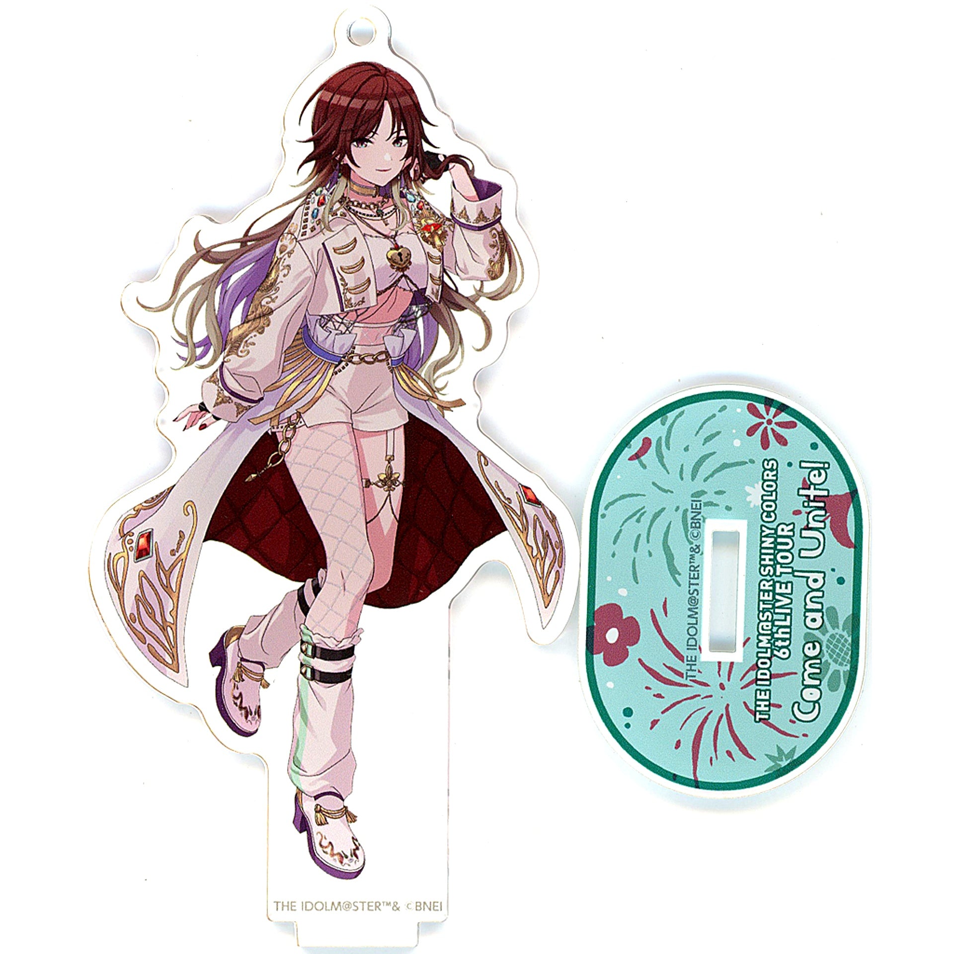 Mikoto Aketa 6thLIVE TOUR Ver. Idolmaster Shiny Colors Official Acrylic Stand Keychain [USED]