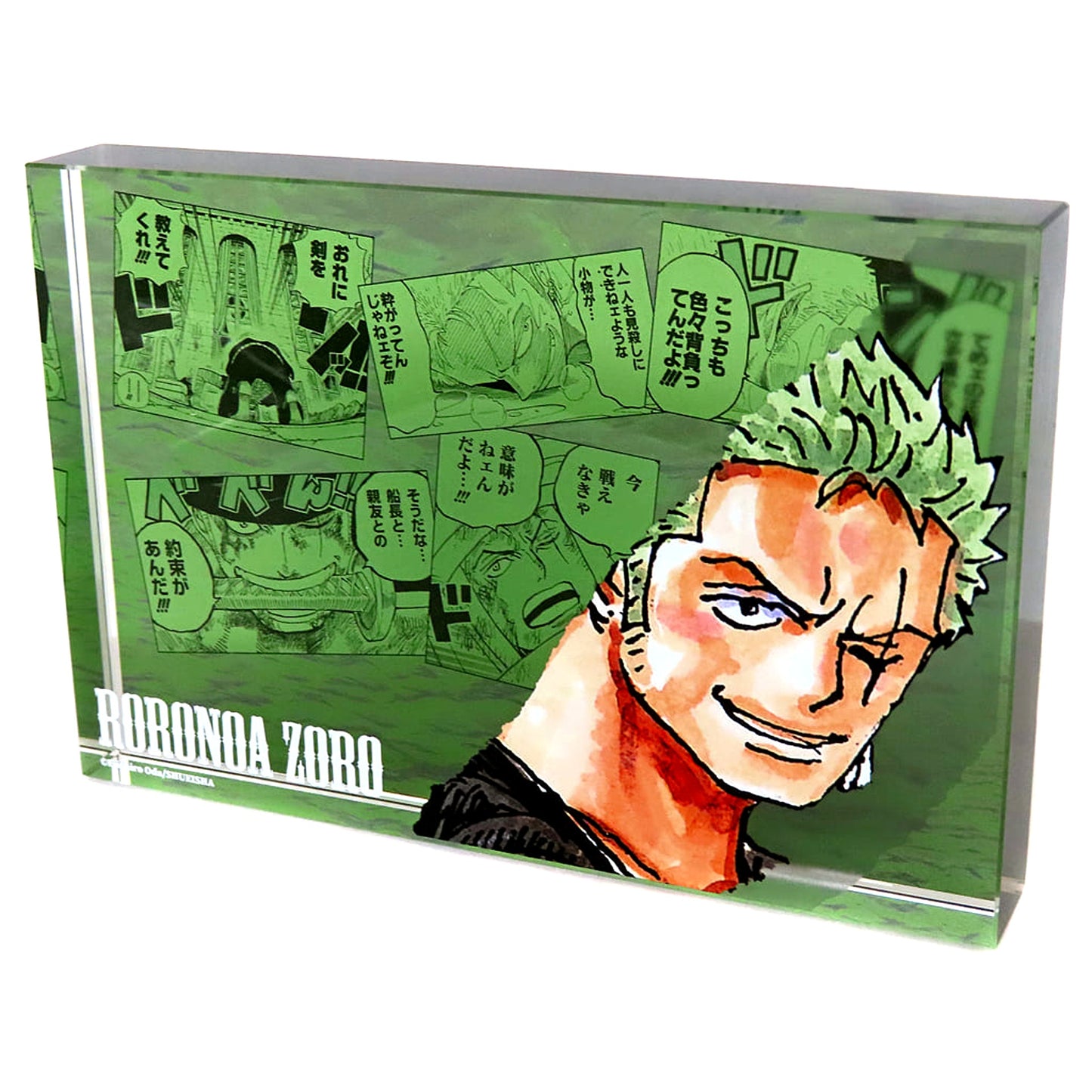 Roronoa Zoro One Piece Acrylic Block HEROES 2023 [USED]