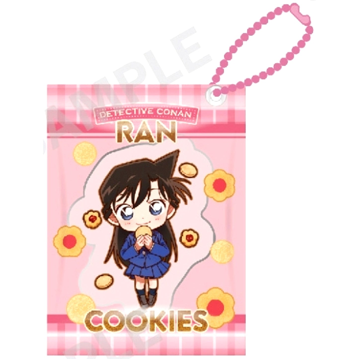 Ran Mouri Detective Conan Snack Keychain Cookie ver. [USED]