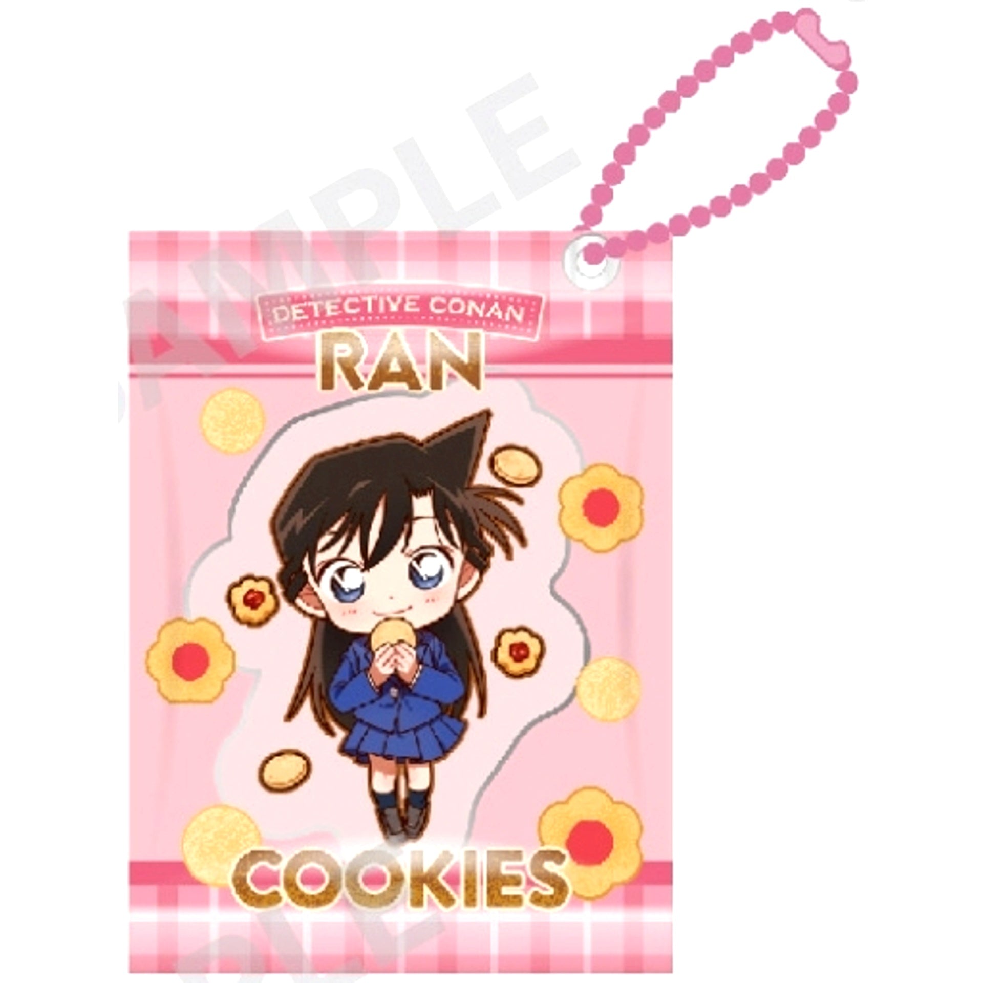 Ran Mouri Detective Conan Snack Keychain Cookie ver. [USED]