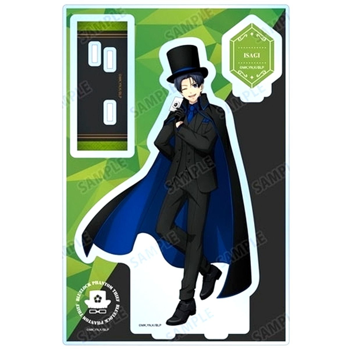 Yoichi Isagi Original Illustration Phantom Thief Gang ver. BIG Acrylic Stand with Parts Blue Lock POP UP SHOP in AMNIBUS STORE [USED]