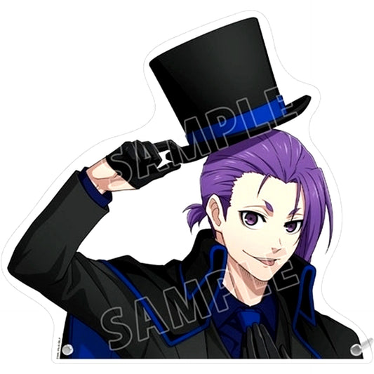Reo Mikage Illustration Phantom Thieves Ver. Extra Large Die Cut Acrylic Panel Blue Lock POP UP SHOP in AMNIBUS STORE [USED]