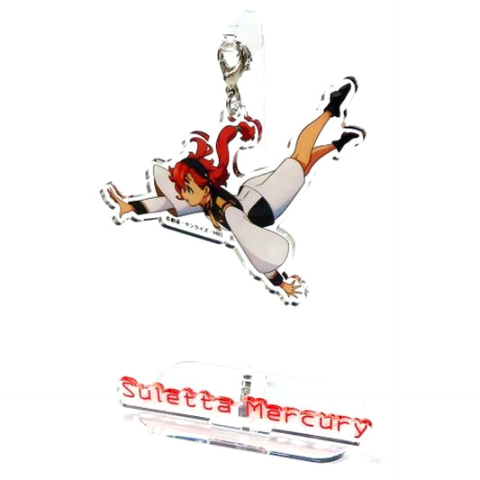 Suletta Mercury Mobile Suit Gundam The Witch from Mercury Key Visual Swinging Acrylic Stand [USED]