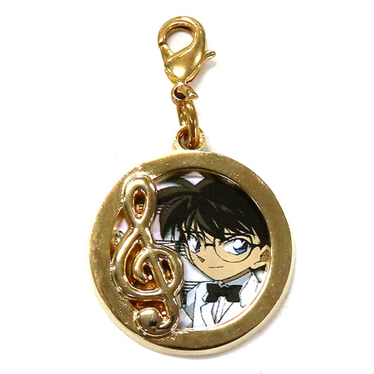 Conan Edogawa Tuxedo Detective Conan Full Score of Fear Metal Charm Milk Caramel Purchase Bonus [USED]