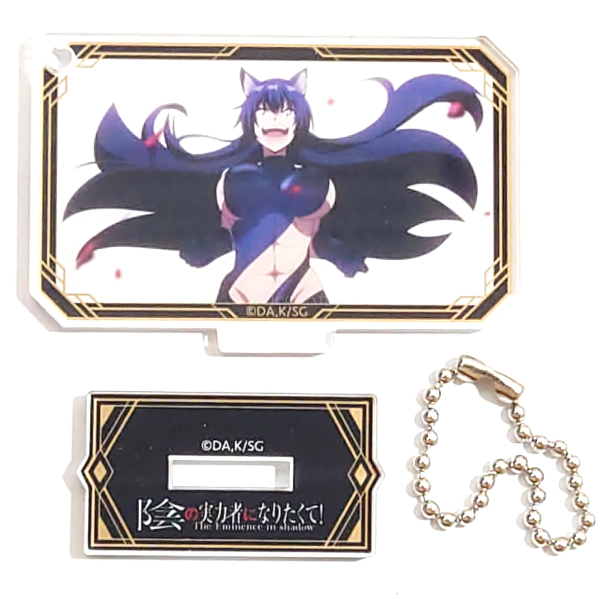 The Eminence in Shadow Delta Trading Acrylic Stand Keychain Keychains [USED]
