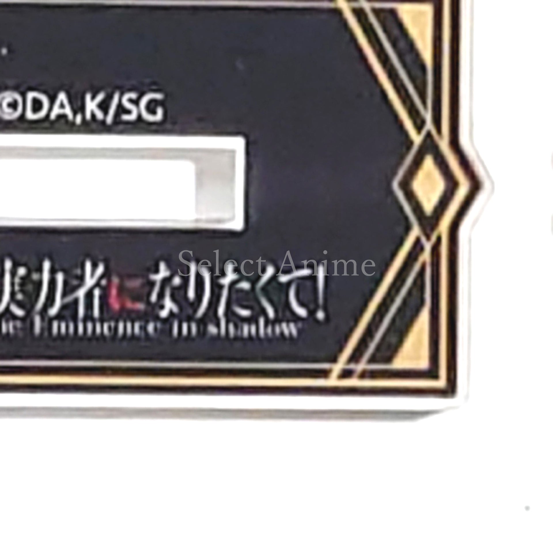 The Eminence in Shadow Delta Trading Acrylic Stand Keychain Keychains [USED]