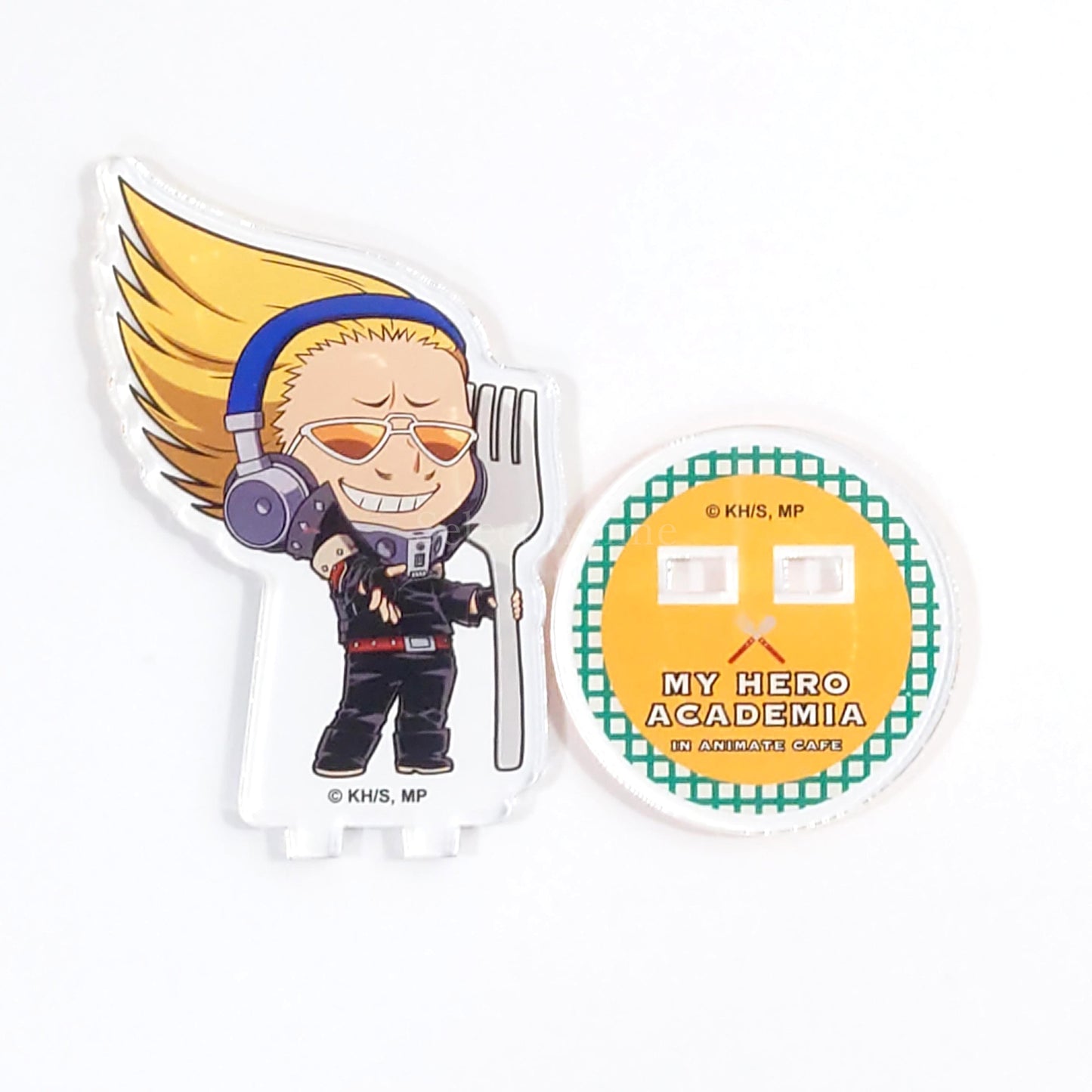 My Hero Academia Present Mic Trading Acrylic Keychain Cutlery Ver. B animate cafe Stand Hareza Ikebukuro Limited Acrylic Stands [USED]