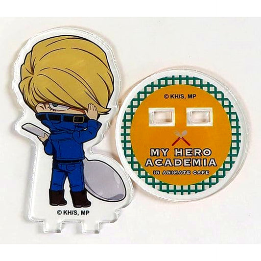 Best Jeanist My Hero Academia x Animate Cafe Stand Hareza Ikebukuro Trading Acrylic Stand Cutlery ver. B [USED]