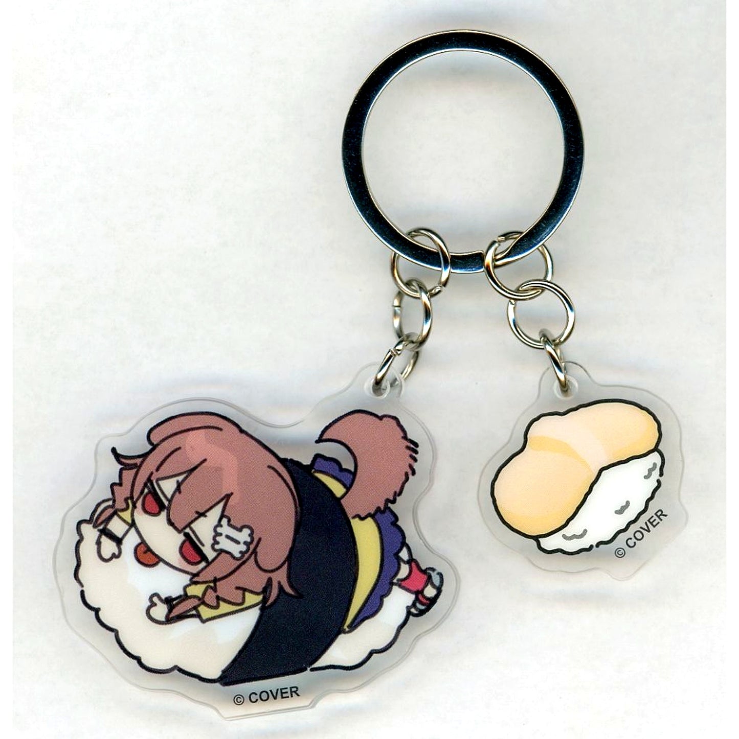Inugami Korone Hololive Holo no Graffiti Holo Sushi Series Acrylic Keychain [USED]