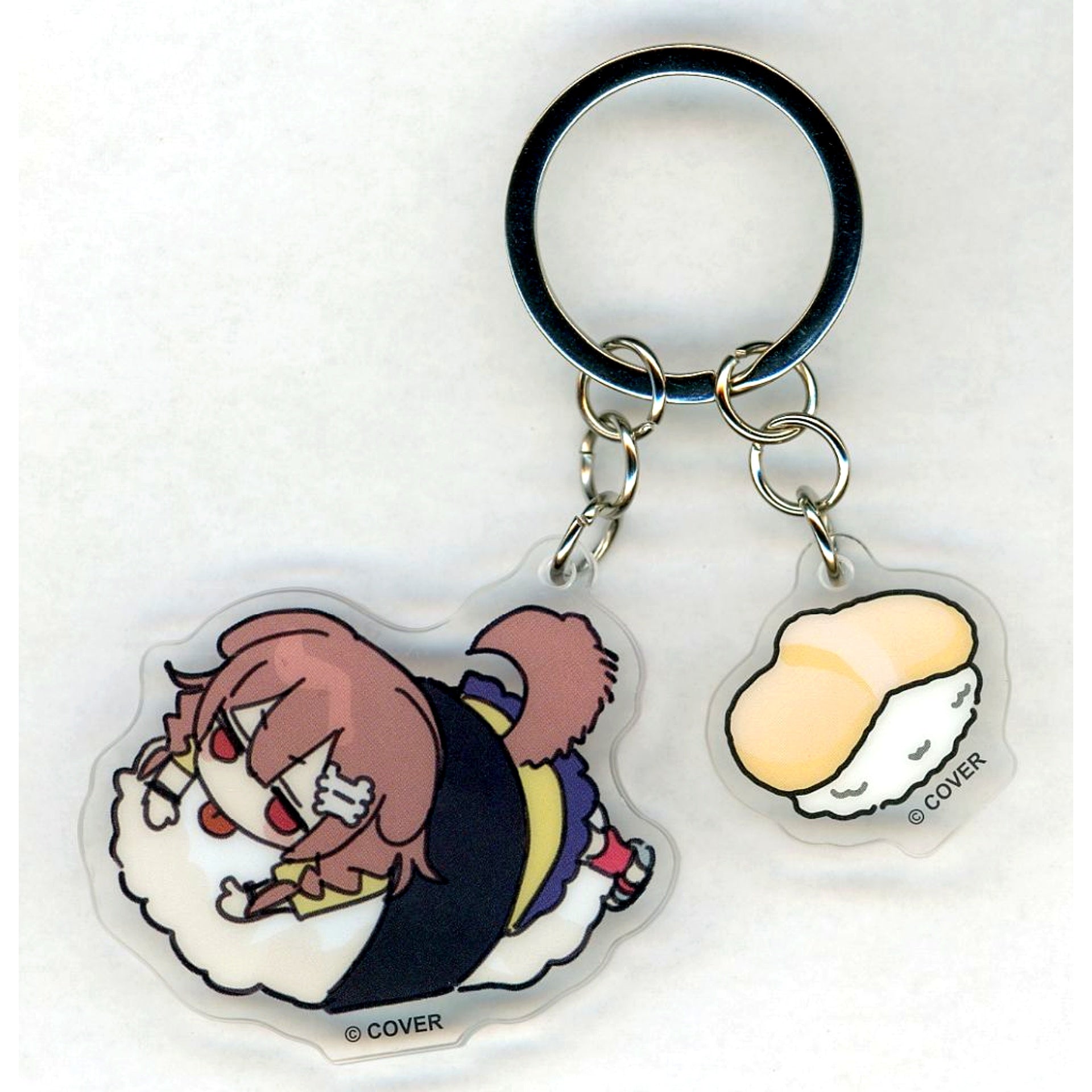 Inugami Korone Hololive Holo no Graffiti Holo Sushi Series Acrylic Keychain [USED]