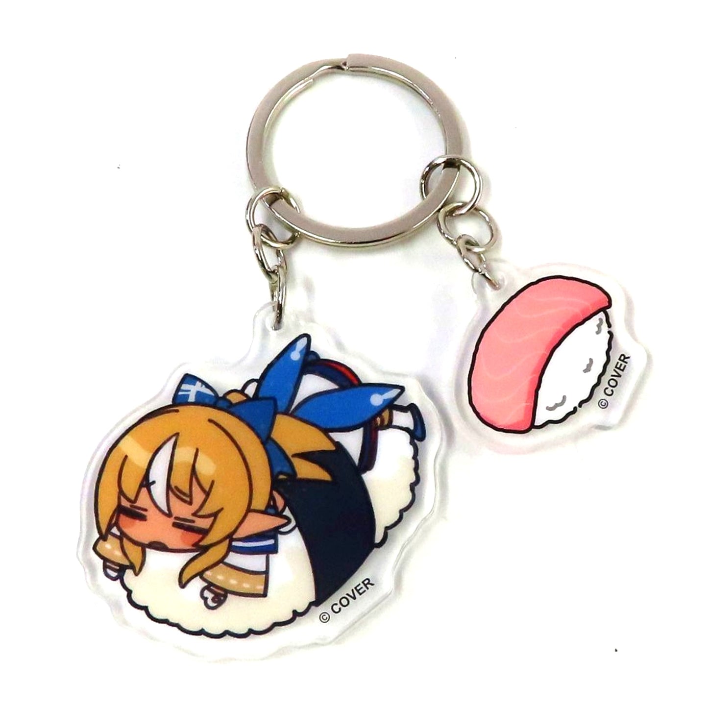 Shiranui Flare Hololive Holo no Graffiti Holo Sushi Goods Series Acrylic Keychain [USED]