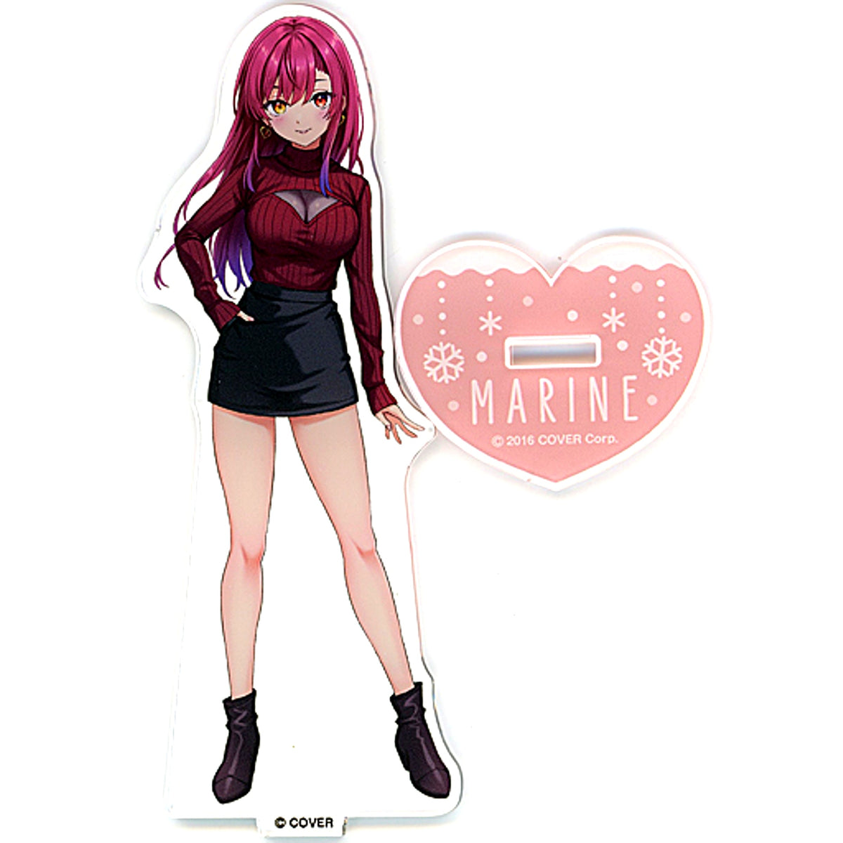 Houshou Marine Date Outfit Acrylic Stand Virtual YouTuber Hololive x Lawson [USED]