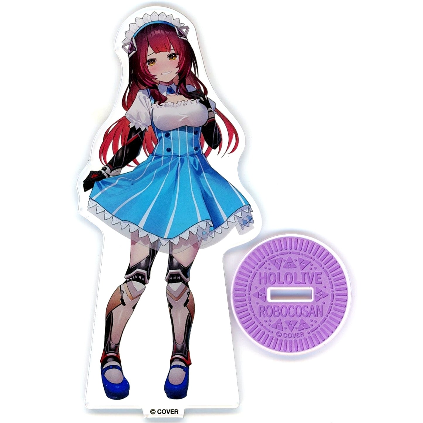 Robocosan Lawson Maid Outfit VTuber Hololive x Lawson Acrylic Stand [USED]
