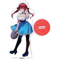 Virtual YouTuber hololive Houshou Marine Acrylic Stand Lawson Maid Outfit hololive x Lawson [USED]