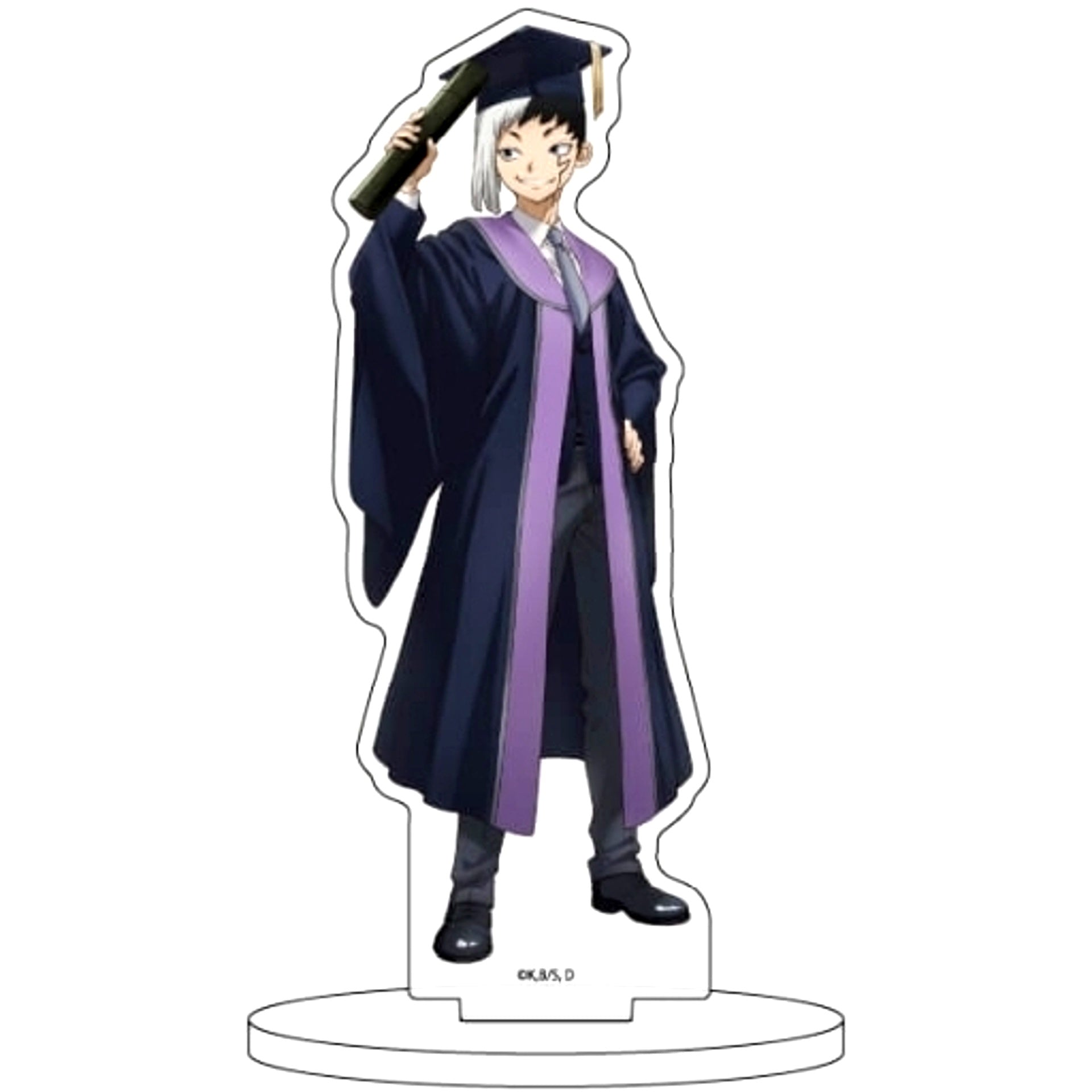 28. Gen Asagiri - Newly Drawn Illustration Character Acrylic Figure Dr.STONE [USED]