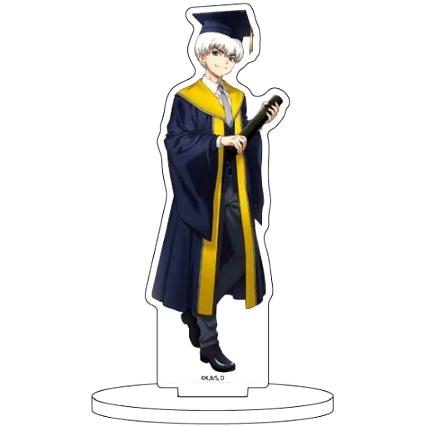 31. Ukyo Saionji - Newly Drawn Illustration Character Acrylic Figure Dr.STONE [USED]