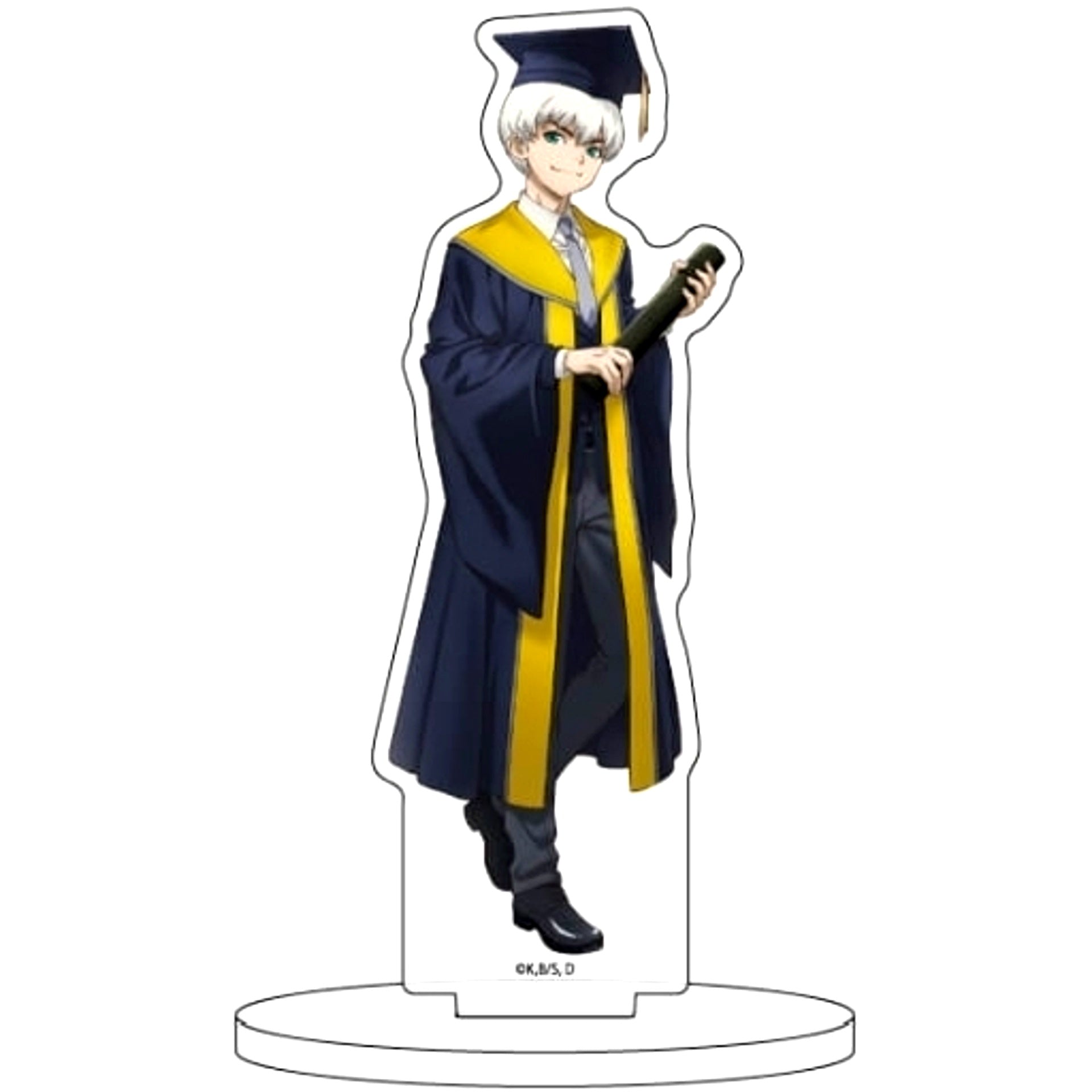 31. Ukyo Saionji - Newly Drawn Illustration Character Acrylic Figure Dr.STONE [USED]