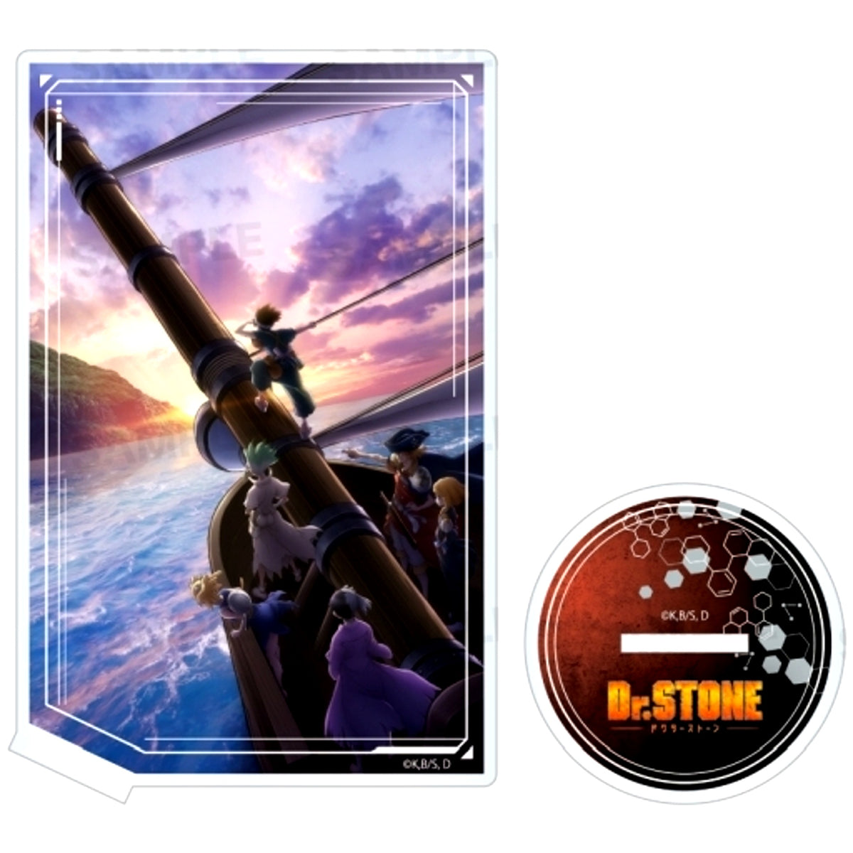Dr. Stone: New World Teaser Visual Card Acrylic Stand [USED]