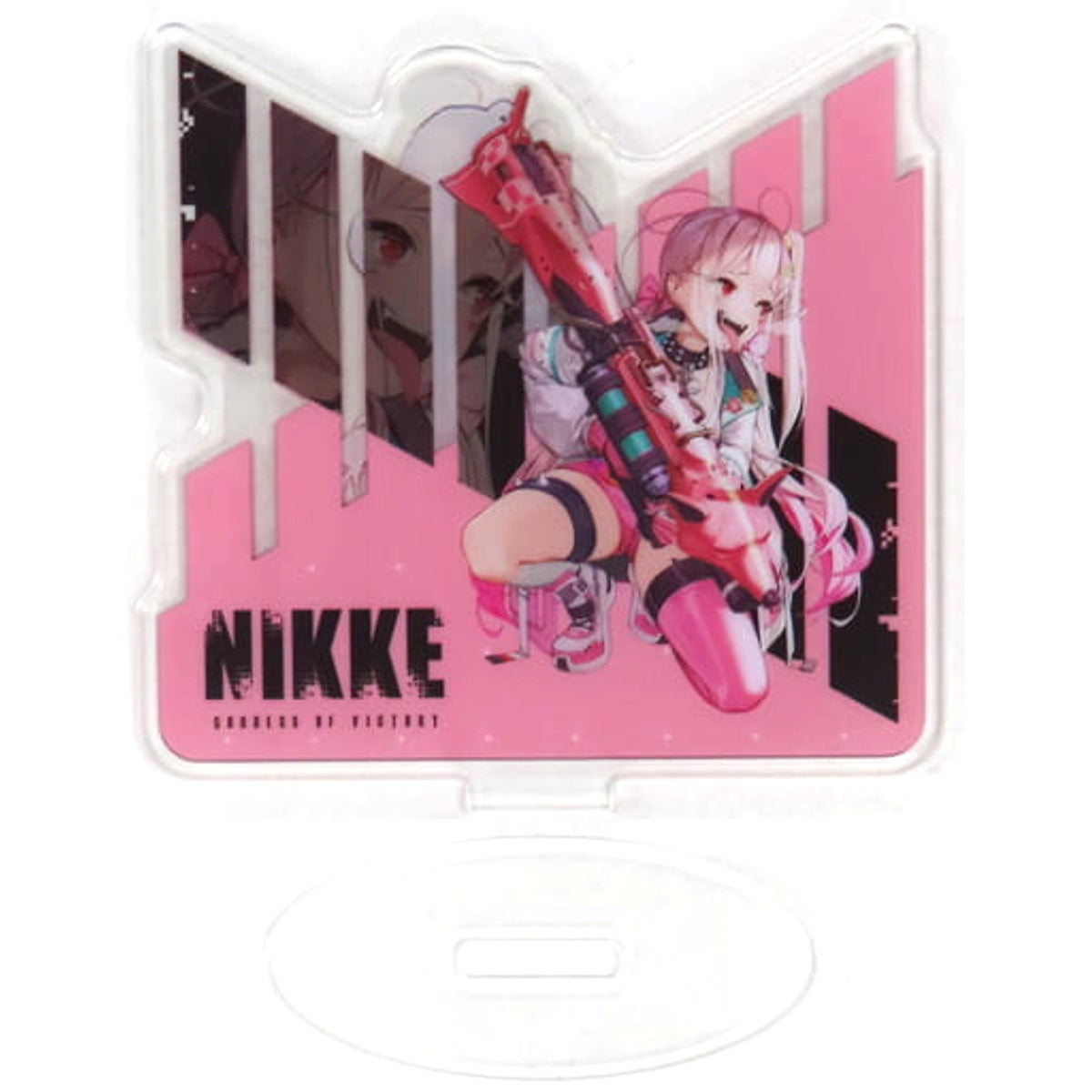 Goddess of Victory: Nikke Jackal Ichiban Kuji Chapter2 Double-Sided Battle Acrylic Stand ONE Prize G Acrylic Stands [USED]