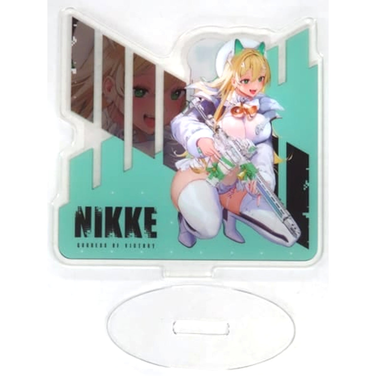Goddess of Victory: Nikke Ruby Ichiban Kuji Chapter2 Double-Sided Battle Acrylic Stand ONE Prize G Acrylic Stands [USED]