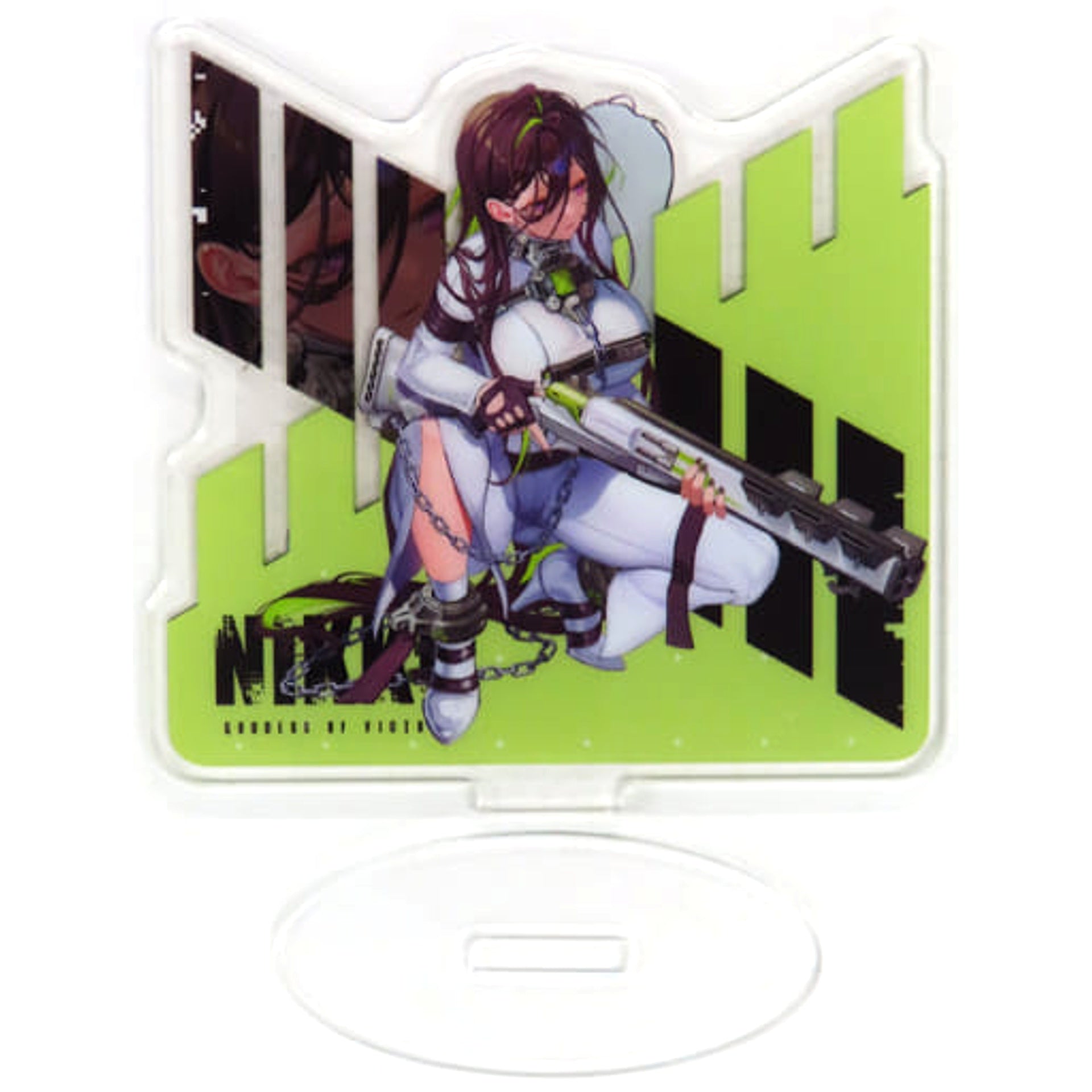Ichiban Kuji Goddess of Victory: NIKKE Chapter 2 Guilty Double-Sided Battle Acrylic Stand TWO Prize H Acrylic Stands [USED]