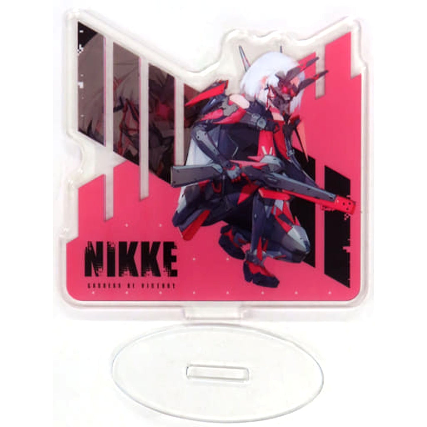 Ichiban Kuji Goddess of Victory: NIKKE Chapter 2 Drake Double-Sided Battle Acrylic Stand THREE Prize I Acrylic Stands [USED]